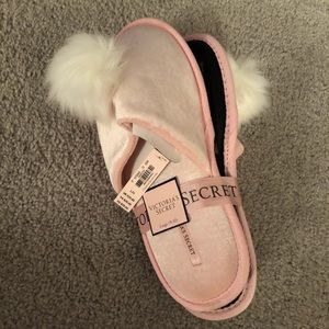 Pink slippers size large